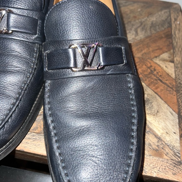 Louis Vuitton Blue Loafer size 10 EU 11 US - Picture 4 of 11